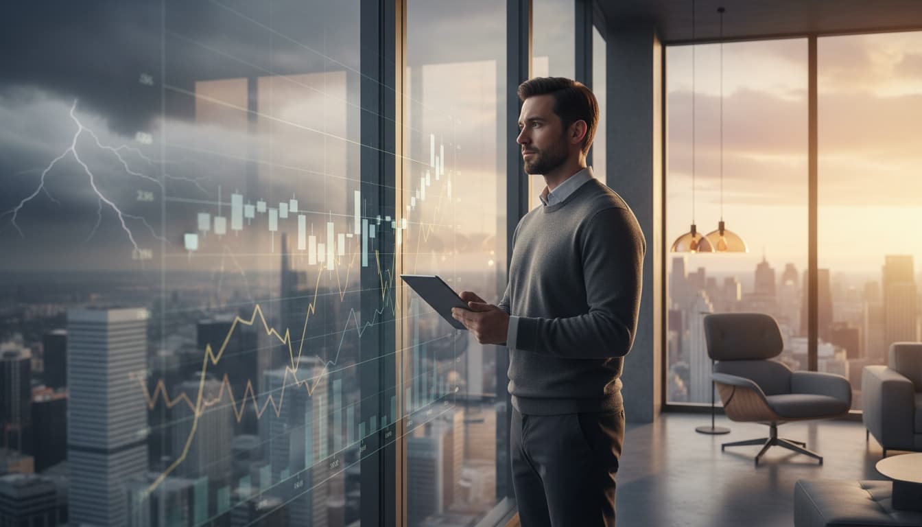 Ska man sälja sina fonder när börsen svänger?