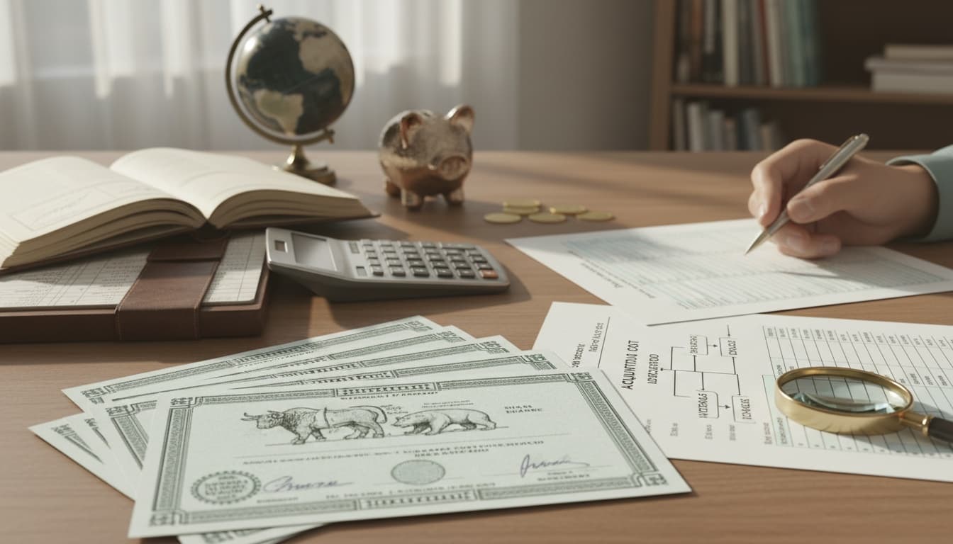 Anskaffningsvärde aktier – så räknar du skattemässigt omkostnadsbelopp